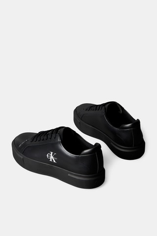 Baskets en cuir - Noir