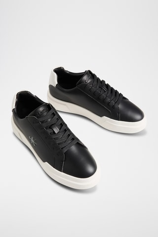 Baskets en cuir - Noir