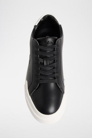Baskets en cuir - Noir