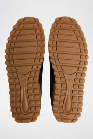 Sneakers in pelle - Nero