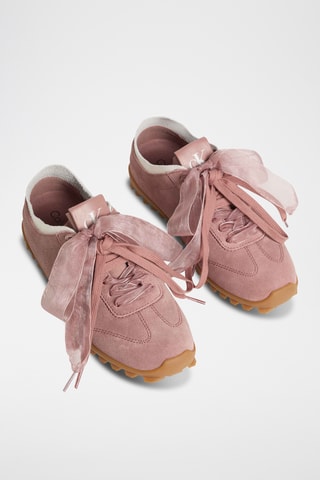 Baskets en cuir - Rose
