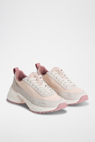 Chaussures de randonnée en cuir - Ecru