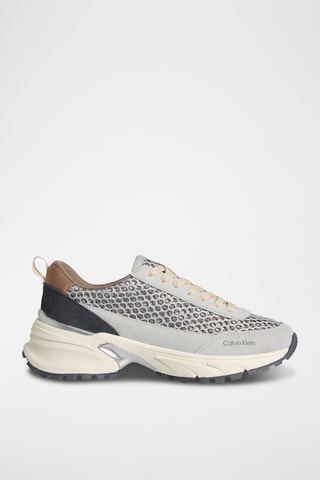 Chaussures de randonnée en cuir - Gris 