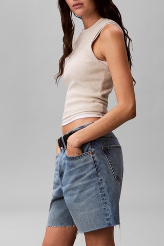 Débardeur slim - Beige clair