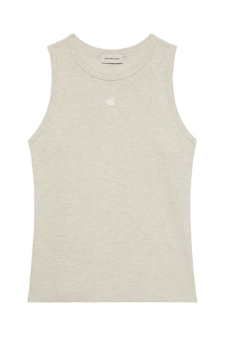 Débardeur slim - Beige clair