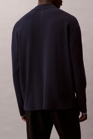 Pull boxy - Bleu marine