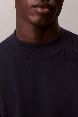 Pull boxy - Bleu marine