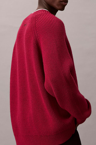 Pull en laine - Bordeaux