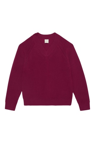 Pull en laine - Bordeaux
