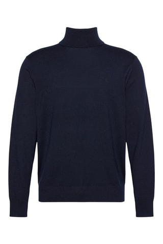 Pull en laine - Bleu marine