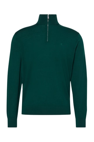 Pull en laine - Vert foncé