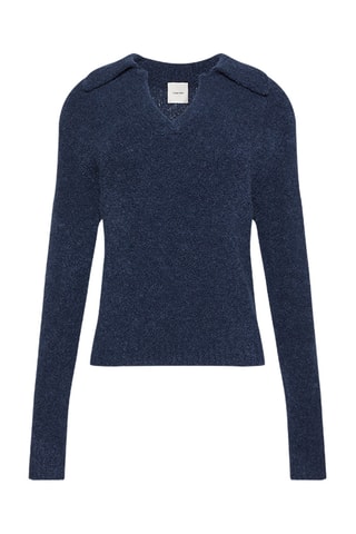Pull en laine - Bleu marine
