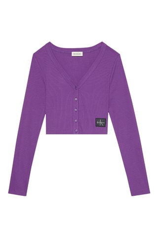 Gilet court - Violet