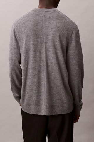 Gilet en laine - Gris chiné