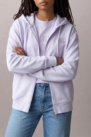 Gilet à capuche - Lilas