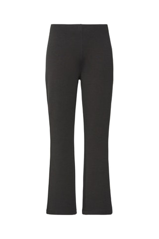 Pantalon flare taille haute - Noir