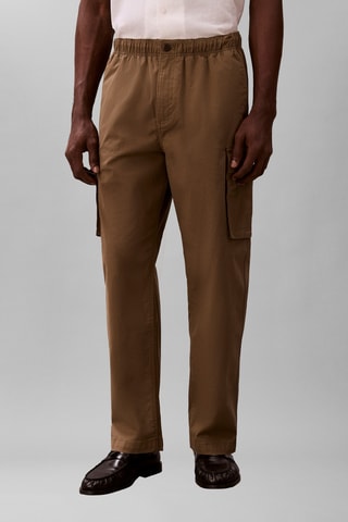 Pantalon cargo - Marron clair