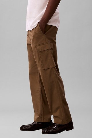 Pantalon cargo - Marron clair