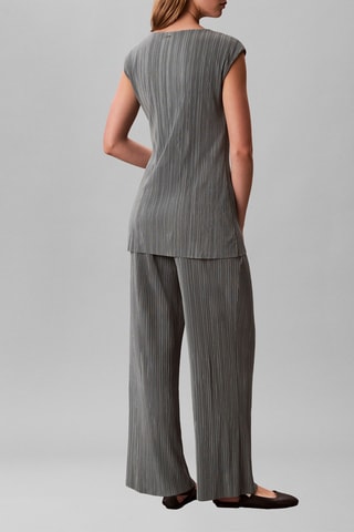Pantalon plissé - Gris foncé