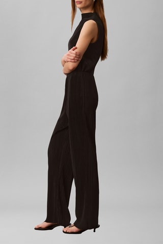 Pantalon taille haute - Noir
