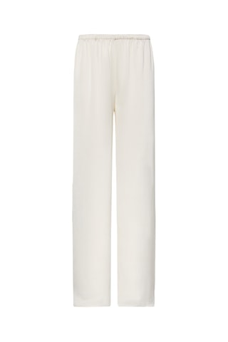 Pantalon regular - Blanc