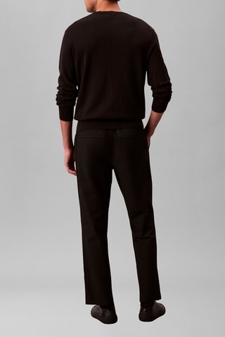 Pantalon straight- Noir