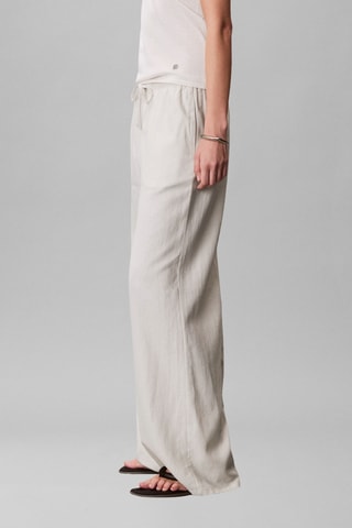 Pantalon en lin - Blanc