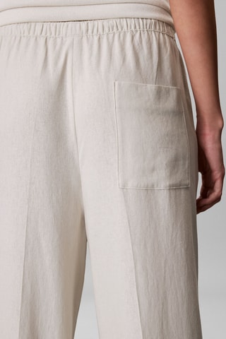 Pantalon en lin - Blanc
