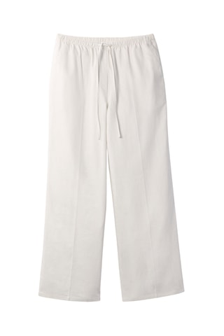 Pantalon en lin - Blanc