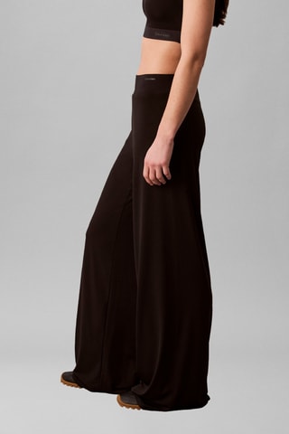 Pantalon wide legs taille haute - Noir