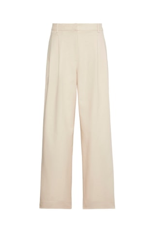 Pantaloni wide legs - Kaki