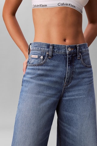 Jean wide legs - Bleu cobalt