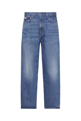 Jean baggy - Bleu cobalt