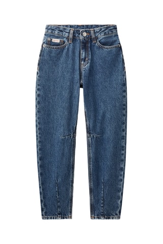 Jean en coton biologique - Bleu cobalt
