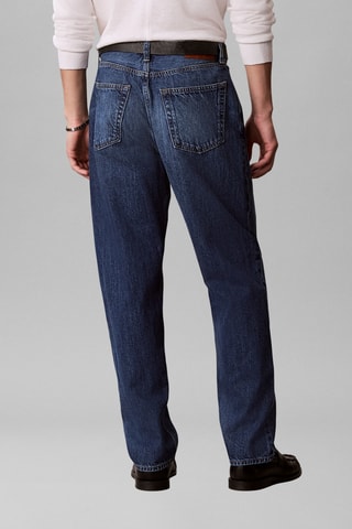 Jean tapered leg - Bleu marine