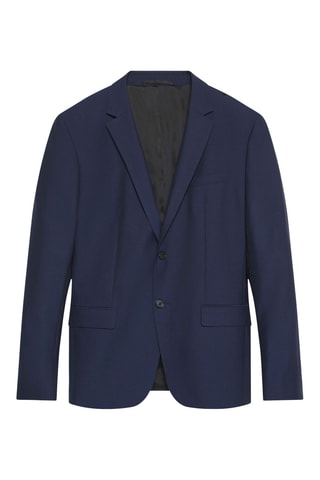 Veste en laine - Bleu foncé