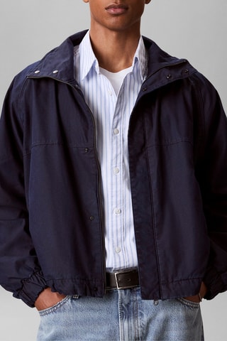 Veste en jean - Bleu marine