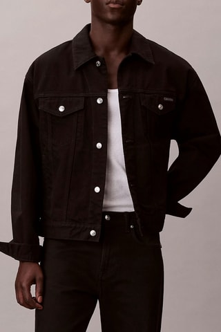Veste en jean - Noir