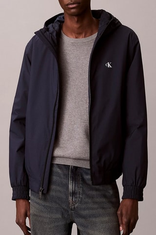 Veste à capuche - Bleu marine