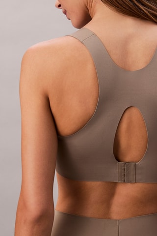 Brassière de sport - Marron clair