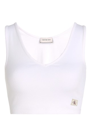 Crop-top - Blanc
