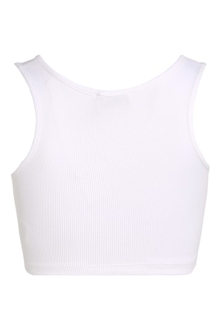 Crop-top - Blanc
