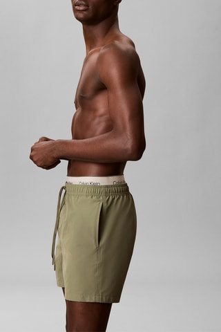 Short de bain - Vert olive