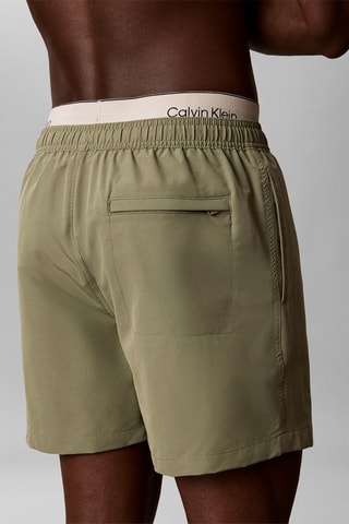 Short de bain - Vert olive