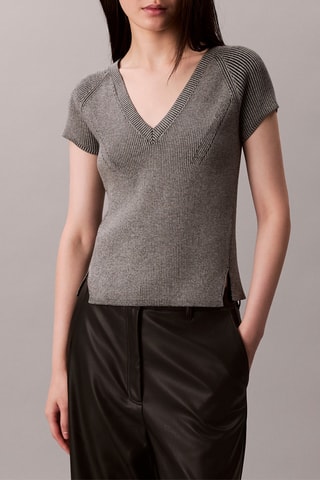 Top - Gris foncé