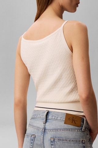Top slim - Blanc cassé