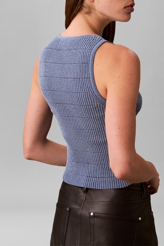 Top - Bleu cobalt