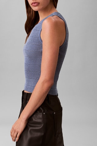 Top - Bleu cobalt