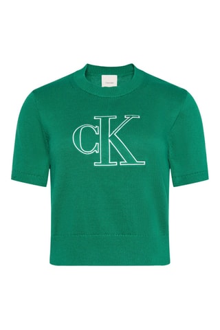 Crop top - Vert foncé