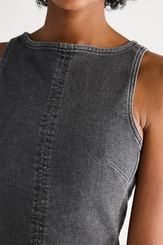 Robe droite - Gris